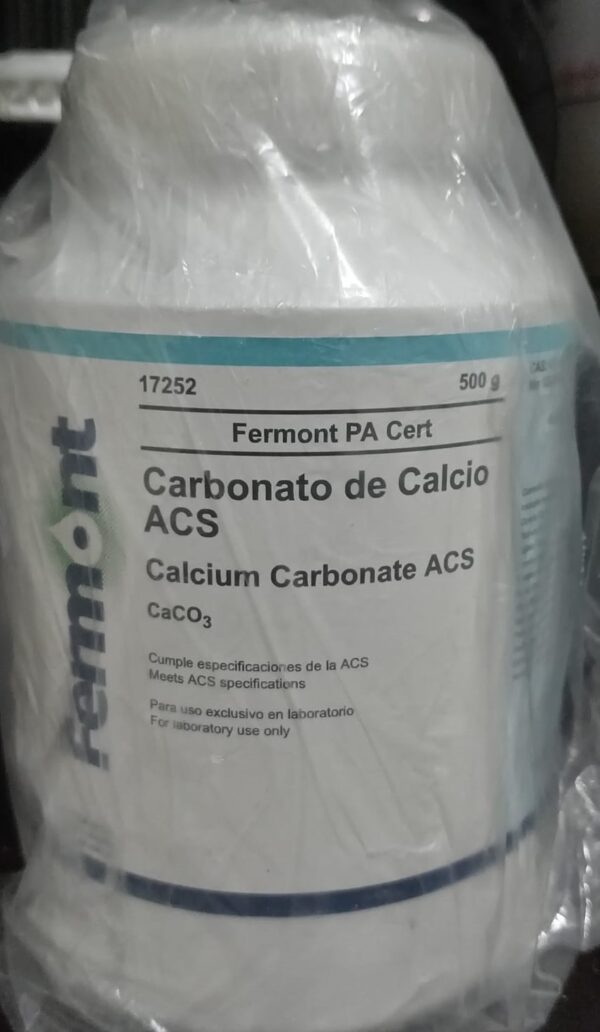 CARBONATO DE CALCIO 500GRS 04461 FERMONT Quimica Y Servicios Maher S